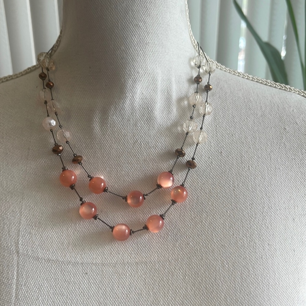 New York and Company two layers necklace